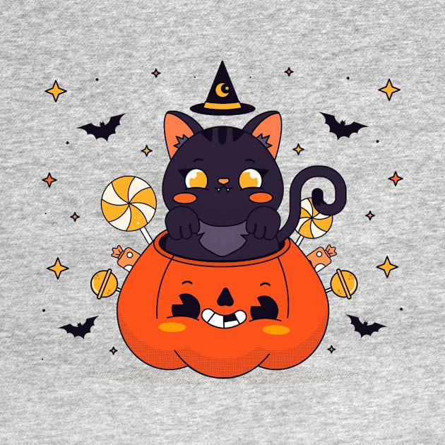 Halloween - Cat - New Year - Pumpkin by  El-Aal